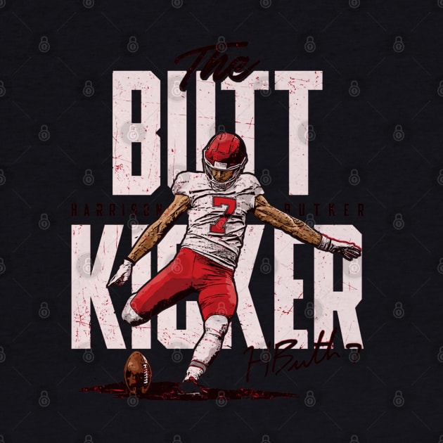 Harrison Butker Kansas City Butt Kicker by MASTER_SHAOLIN